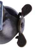 Maxbell 8 Pcs 1.5'' Swivel Ball Caster PP Wheels with Brake Lock Screw-in Universal