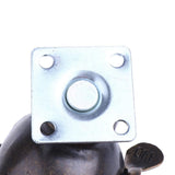 Maxbell 8 Pcs 1.5'' Swivel Ball Caster PP Wheels with Brake Lock Screw-in Universal