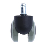 Maxbell 4 Pieces 2'' Office Chair Universal Swivel Casters Wheels Replacement Rubber
