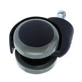 Maxbell 4 Pieces 2'' Office Chair Universal Swivel Casters Wheels Replacement Rubber