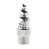 Maxbell 3xSpiral Jet Cone Atomization Spray Nozzle 3/8" Male 316 Stainless Steel
