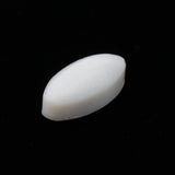 Maxbell 2xElliptical PTFE Magnetic Stirrer Mixer Stir Bar Lab Equipment 7x15mm