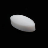 Maxbell 2xElliptical PTFE Magnetic Stirrer Mixer Stir Bar Lab Equipment 7x15mm