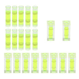 30Pcs Acrylic Level Level Precision Measurement  Rectangle