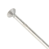 Maxbell 4x10 Pieces 1/8" Thin Disc Type Shaft Diamond Engraving Burrs Bits Diam. 6mm