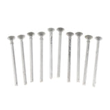 Maxbell 3x10 Pieces 1/8" Thin Disc Type Shaft Diamond Engraving Burrs Bits Diam. 6mm