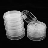 Maxbell 10Sets Petri Dishes Plastic Sterile Cell Tissue Culture Dishes w/ Lids 90mm