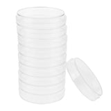 Maxbell 10Sets Petri Dishes Plastic Sterile Cell Tissue Culture Dishes w/ Lids 90mm