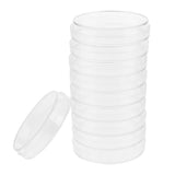 Maxbell 10Sets Petri Dishes Plastic Sterile Cell Tissue Culture Dishes w/ Lids 90mm