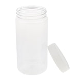 3Pcs Plastic Specimen Container Bottle Pot, Sample Jar Bottle 500ml