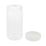 3Pcs Plastic Specimen Container Bottle Pot, Sample Jar Bottle 500ml