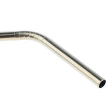 Maxbell 20 Pieces Reusable Metal Stainless Steel Drinking Straws Curved for Cups