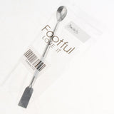 Maxbell 4xDouble-end Stainless Steel Dispensing Spoon/Spade Lab  Scrapers 20cm