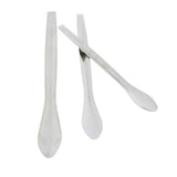 Maxbell 4xSet of 3 Pieces Stainless Steel Dispensing Spoons Lab Micro  Scrapers