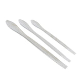 Maxbell 4xSet of 3 Pieces Stainless Steel Dispensing Spoons Lab Micro  Scrapers