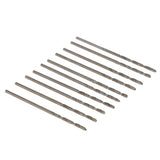 Maxbell 10Pieces High Speed Steel Drill Shank Twist Metal Drill Bit 1.5mm
