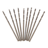 Maxbell 10Pieces High Speed Steel Drill Shank Twist Metal Drill Bit 1.5mm