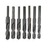 Maxbell 2Pieces High Speed Steel 1/2 Drill Straight Shank Twist Metal Drill Bit