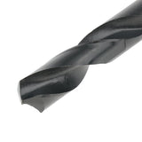 Maxbell 2Pieces High Speed Steel 1/2 Drill Straight Shank Twist Metal Drill Bit