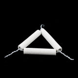 Maxbell Lab Beaker Stand Lamp Burner Tripod Holder 75mm+ Pipeclay Triangle Apparatus