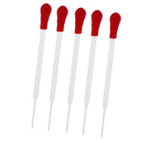 Maxbell 3x5 Pieces Clear Glass Pipette Pipet Dropper Dispensing Liquids Lab 14cm