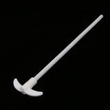 Maxbell PTFE Stirring Rod, Overhead Stirrer Mixer Shaft Paddle for Flask 250*40 mm, Durable - Aladdin Shoppers