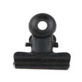 80 Pieces 22mm Metal   Clips Letter Grip Clips Office Supply -Black