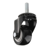Maxbell 2-inch Heavy Duty Plate Swivel Caster Wheel M8 Thread Stem for Rack Shelf