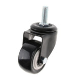 Maxbell 2-inch Heavy Duty Plate Swivel Caster Wheel M8 Thread Stem for Rack Shelf