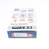 Maxbell Pack of 100 Pcs #4 Coffee Filter Paper No. 4 For 2-4 Cup Coffee Makers