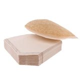 Maxbell Pack of 100 Pcs #4 Coffee Filter Paper No. 4 For 2-4 Cup Coffee Makers