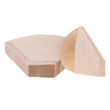 Maxbell Pack of 100 Pcs #4 Coffee Filter Paper No. 4 For 2-4 Cup Coffee Makers