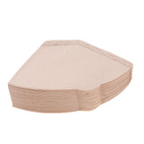 Maxbell Pack of 100 Pcs #4 Coffee Filter Paper No. 4 For 2-4 Cup Coffee Makers