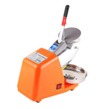 Maxbell Electric Ice Crusher Shaver Machine Snow Cone Maker Orange