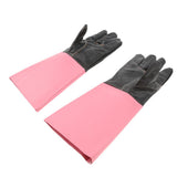 Maxbell Leather Safety Work Gloves Welding Welder Protective Gloves Length 39cm