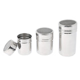 Maxbell 4xStainless Steel Chocolate Shaker Sugar Powder Cocoa Flour Coffee Sifter S