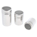 Maxbell 3xStainless Steel Chocolate Shaker Sugar Powder Cocoa Flour Coffee Sifter S