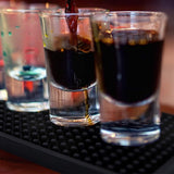 Maxbell Black Rubber Beer Bar Runner Spill Mat for Home Pub Cafe Party 60x8x1cm