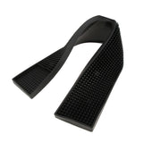 Maxbell Black Rubber Beer Bar Runner Spill Mat for Home Pub Cafe Party 60x8x1cm
