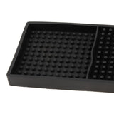 Maxbell Black Rubber Beer Bar Runner Spill Mat for Home Pub Cafe Party 60x8x1cm