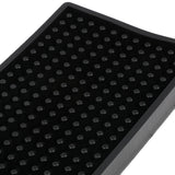Maxbell Black Rubber Beer Bar Runner Spill Mat for Home Pub Cafe Party 60x8x1cm