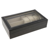 Maxbell Watch Sunglasses Display Storage Box Case, Glasses Watch Holder Organizer