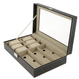 Maxbell Watch Sunglasses Display Storage Box Case, Glasses Watch Holder Organizer
