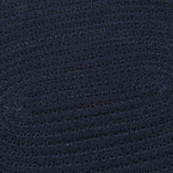 Maxbell 30*40cm Cotton Braided Round Table Placemat Thermal Insulation Mat Dark Blue