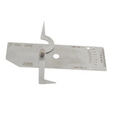 Maxbell Stainless Steel V-Wac Gage Welding Gauge Weld Seam Inspection Test Ruler