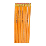 Maxbell 4x10 Pcs HB No.2 Woodcase Pencils Office School Break Resistant Yellow Barrel