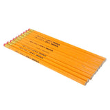 Maxbell 4x10 Pcs HB No.2 Woodcase Pencils Office School Break Resistant Yellow Barrel