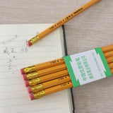 Maxbell 4x10 Pcs HB No.2 Woodcase Pencils Office School Break Resistant Yellow Barrel
