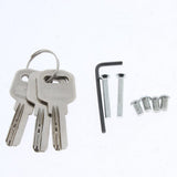 Maxbell Stainless Steel Glass Double Door Sliding Door Lock No Punching Needed
