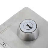 Maxbell Stainless Steel Glass Double Door Sliding Door Lock No Punching Needed